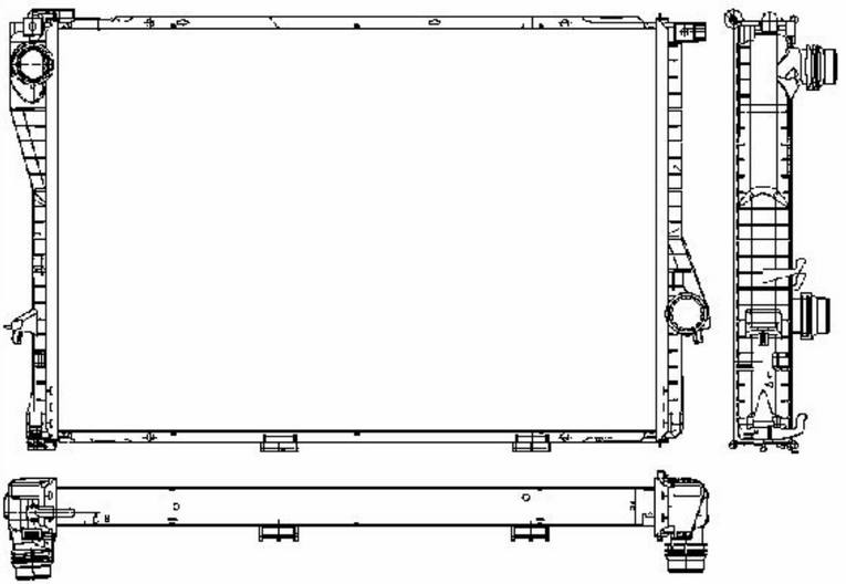 BMW Radiator 17111436062 - Behr Premium 376712501